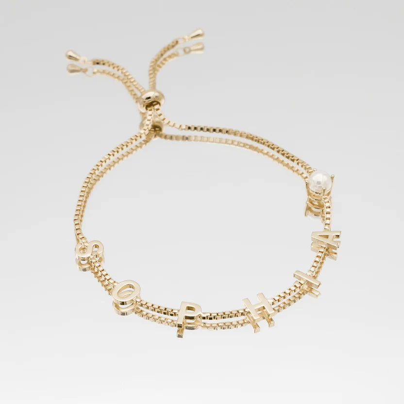 Letter Name Bracelet