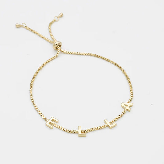 Letter Name Bracelet