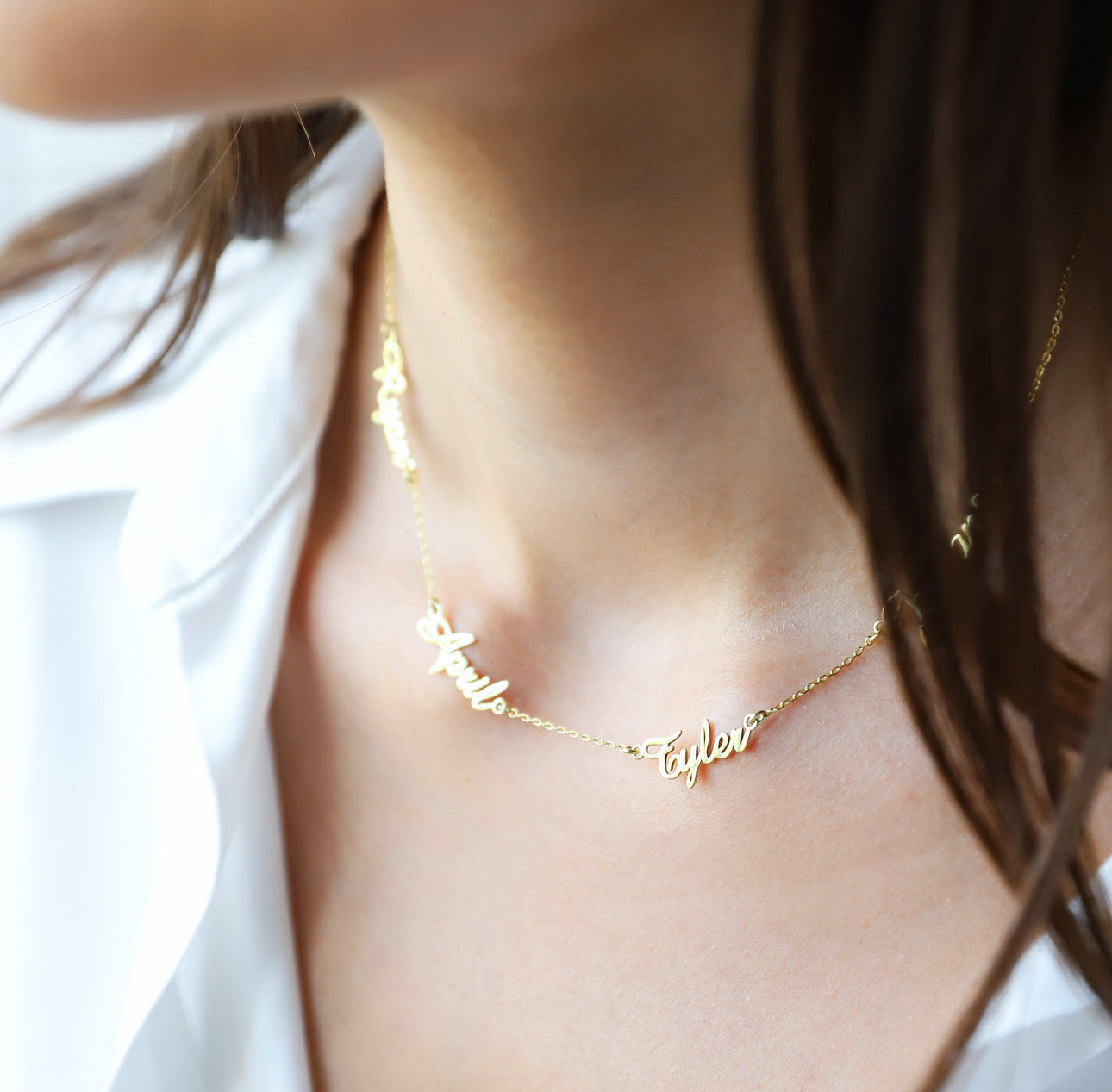 Multi Name Necklace