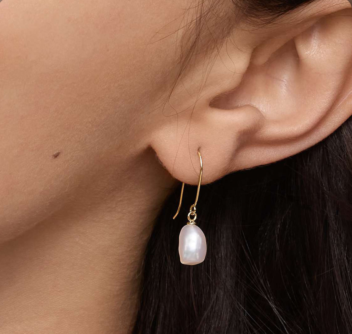 Baroque Pearl Earings