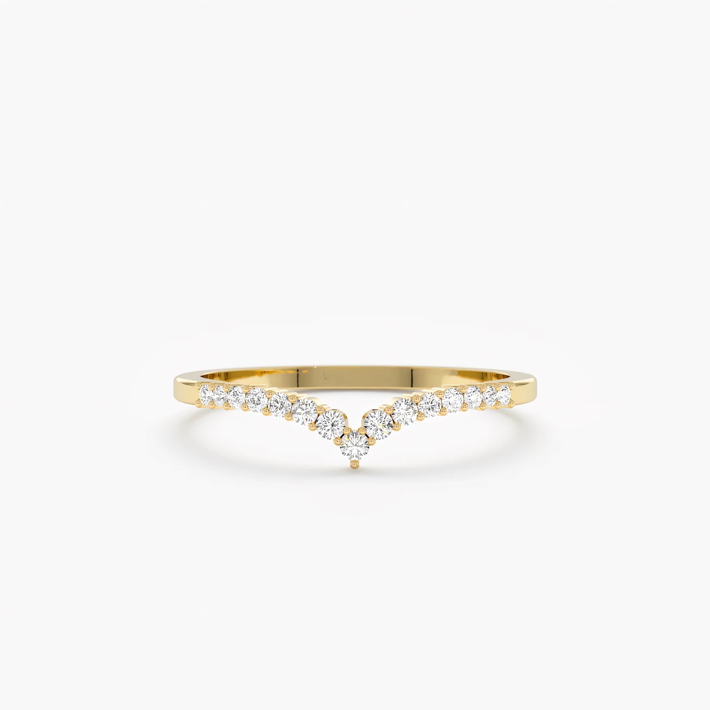 Curved Eternity Band
