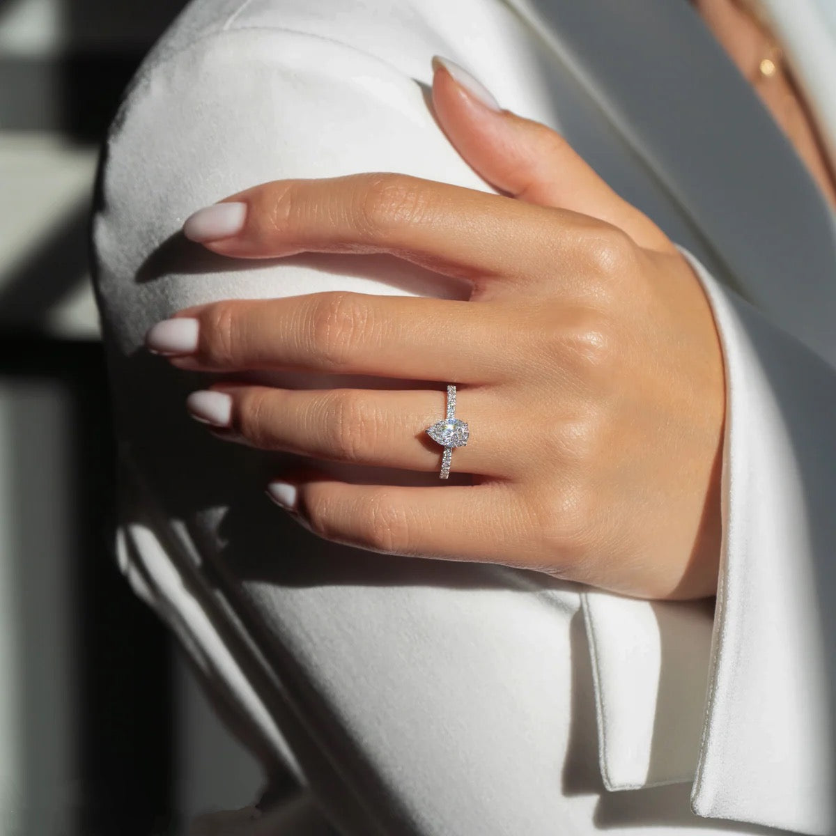 Pear Cut Engagement Ring