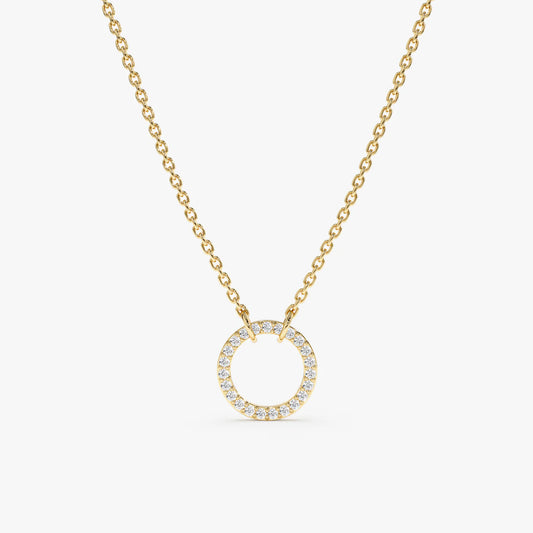 Minimal Round Pendant