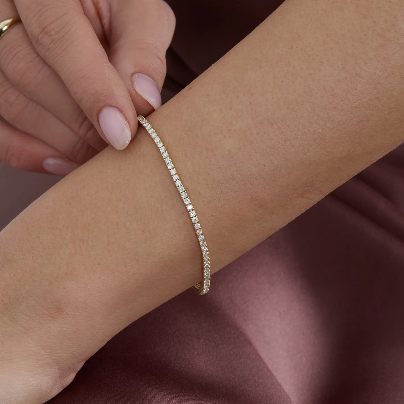 2mm Tennis Bracelet