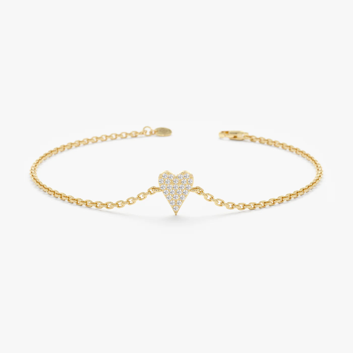 Minimal Heart Bracelet