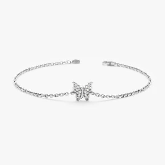 Minimal Butterfly Bracelet