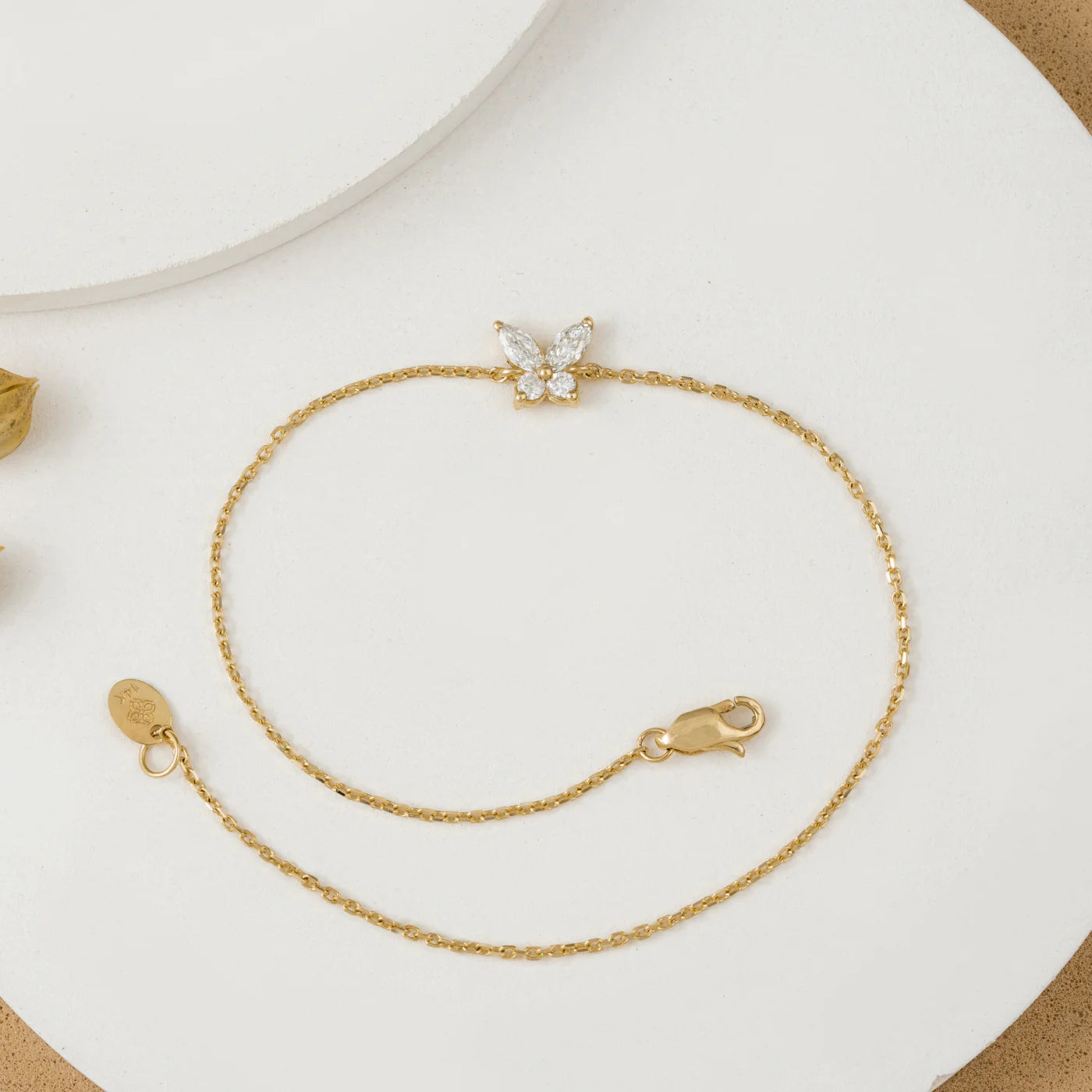 Minimal Monarch Bracelet