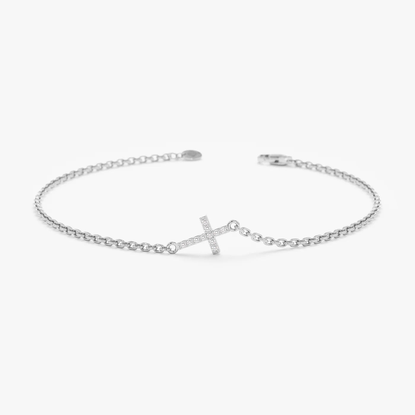 Minimal Cross Bracelet