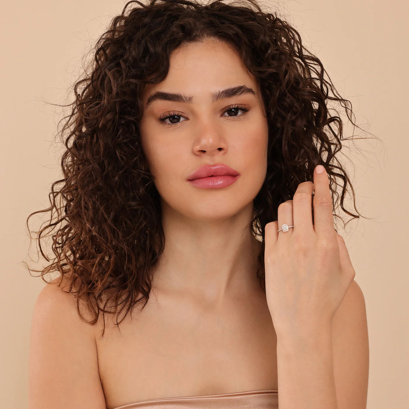 Oval Halo Ring