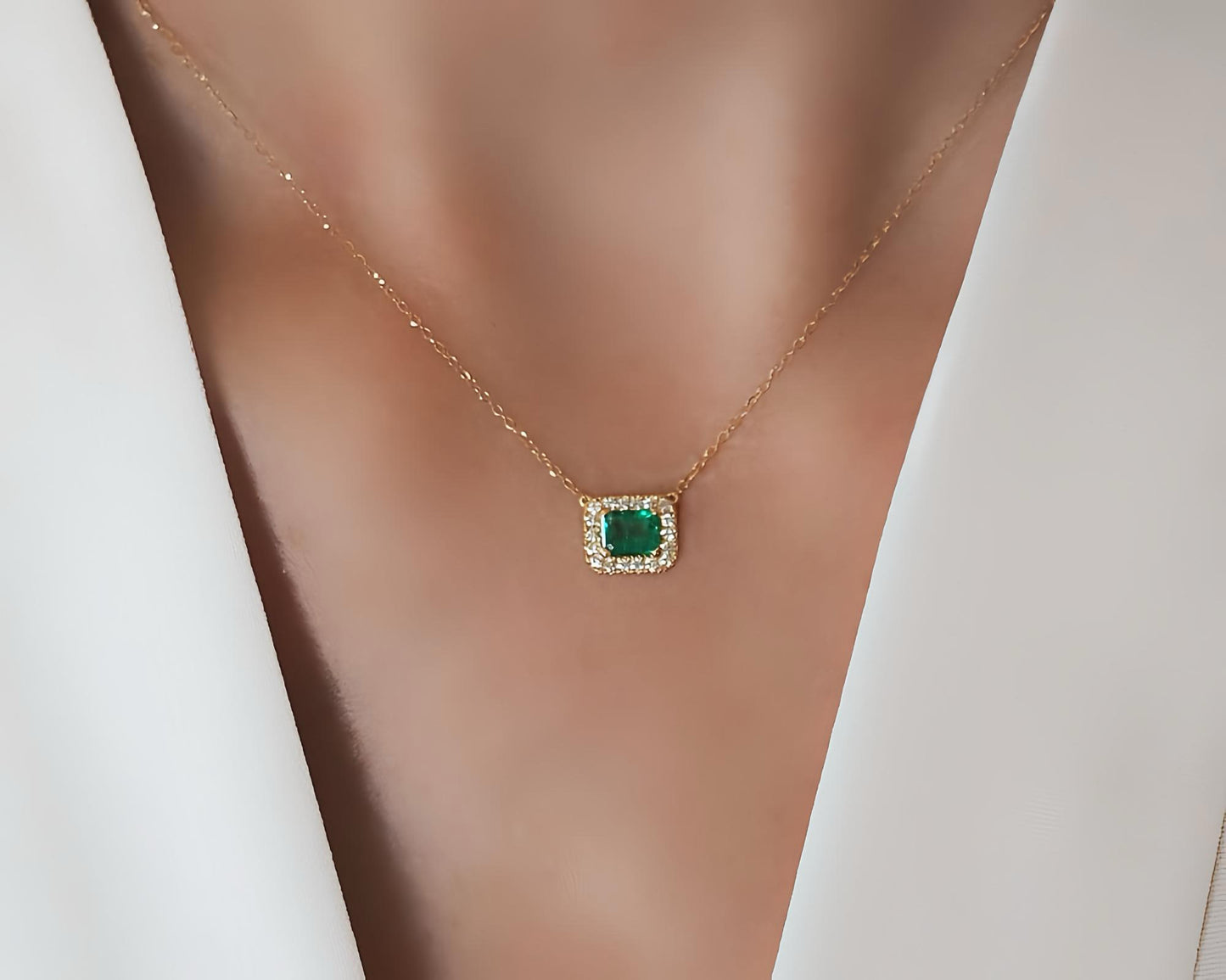 Emerald Pendant