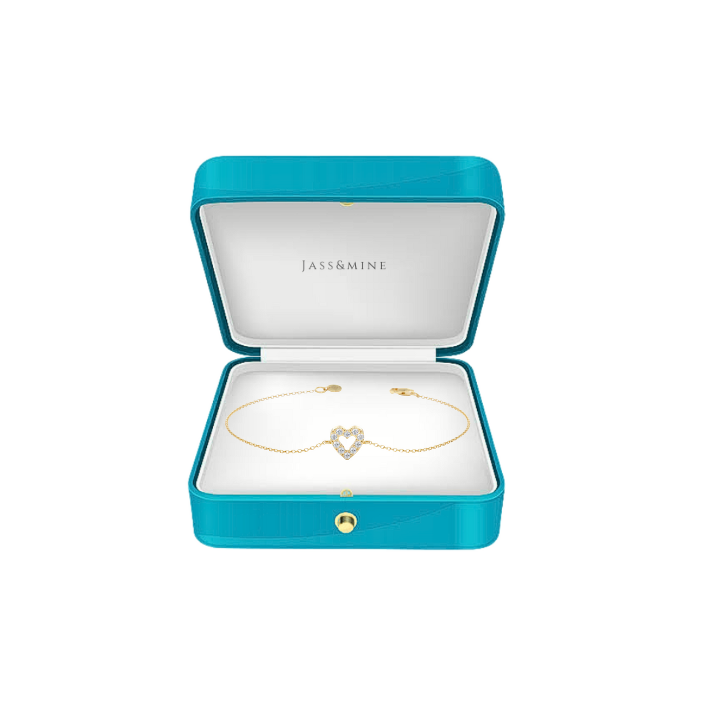 Minimal Heart Bracelet