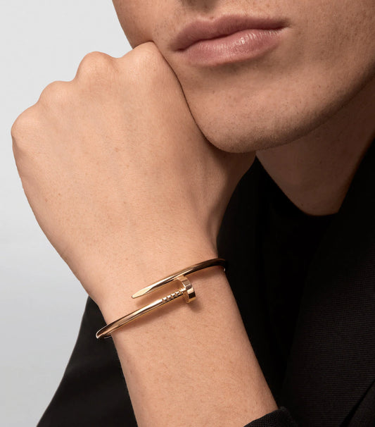 Classic Gold Nail Bracelet