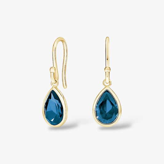 Blue Topaz Earings