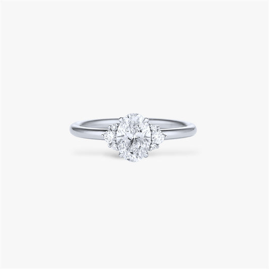 Mischa Oval Diamond Cut