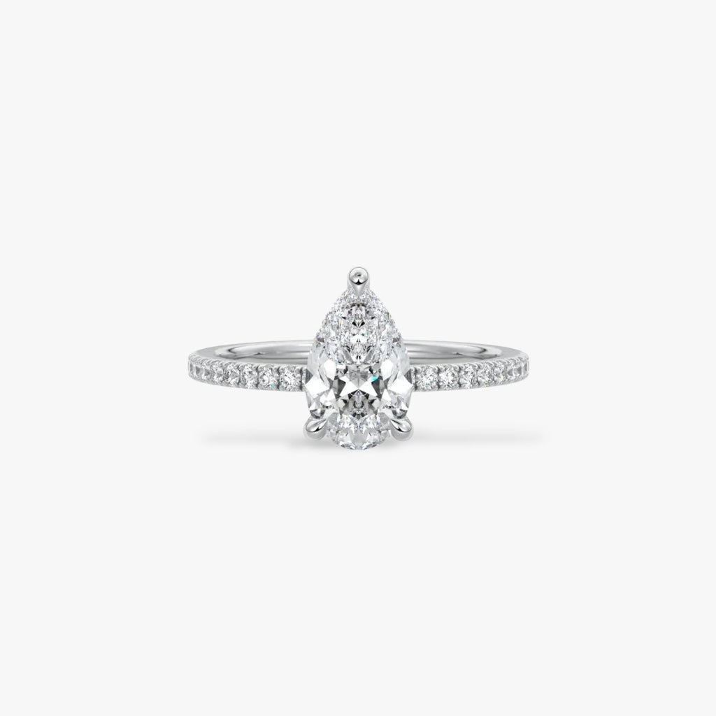 Pear Cut Engagement Ring
