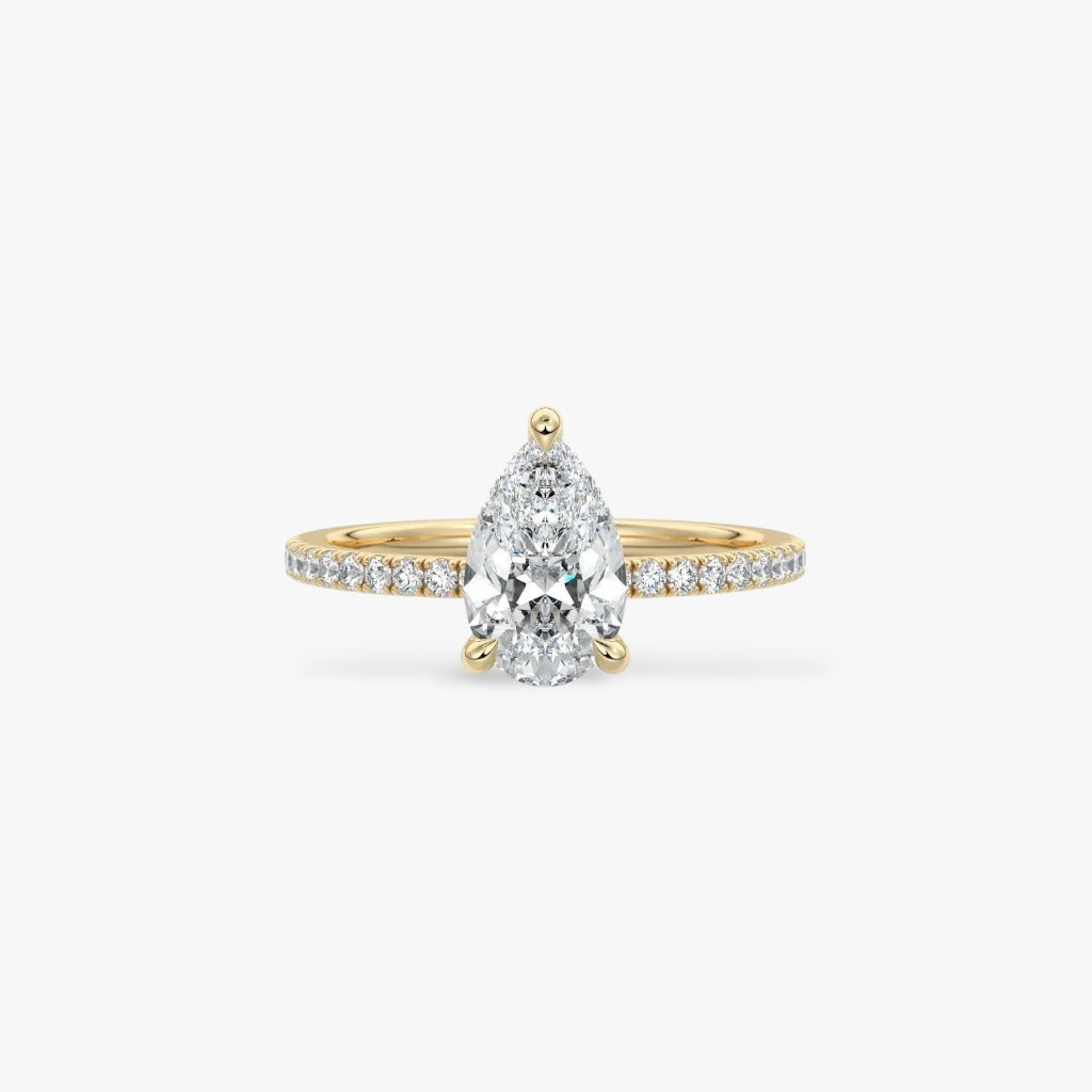 Pear Cut Engagement Ring