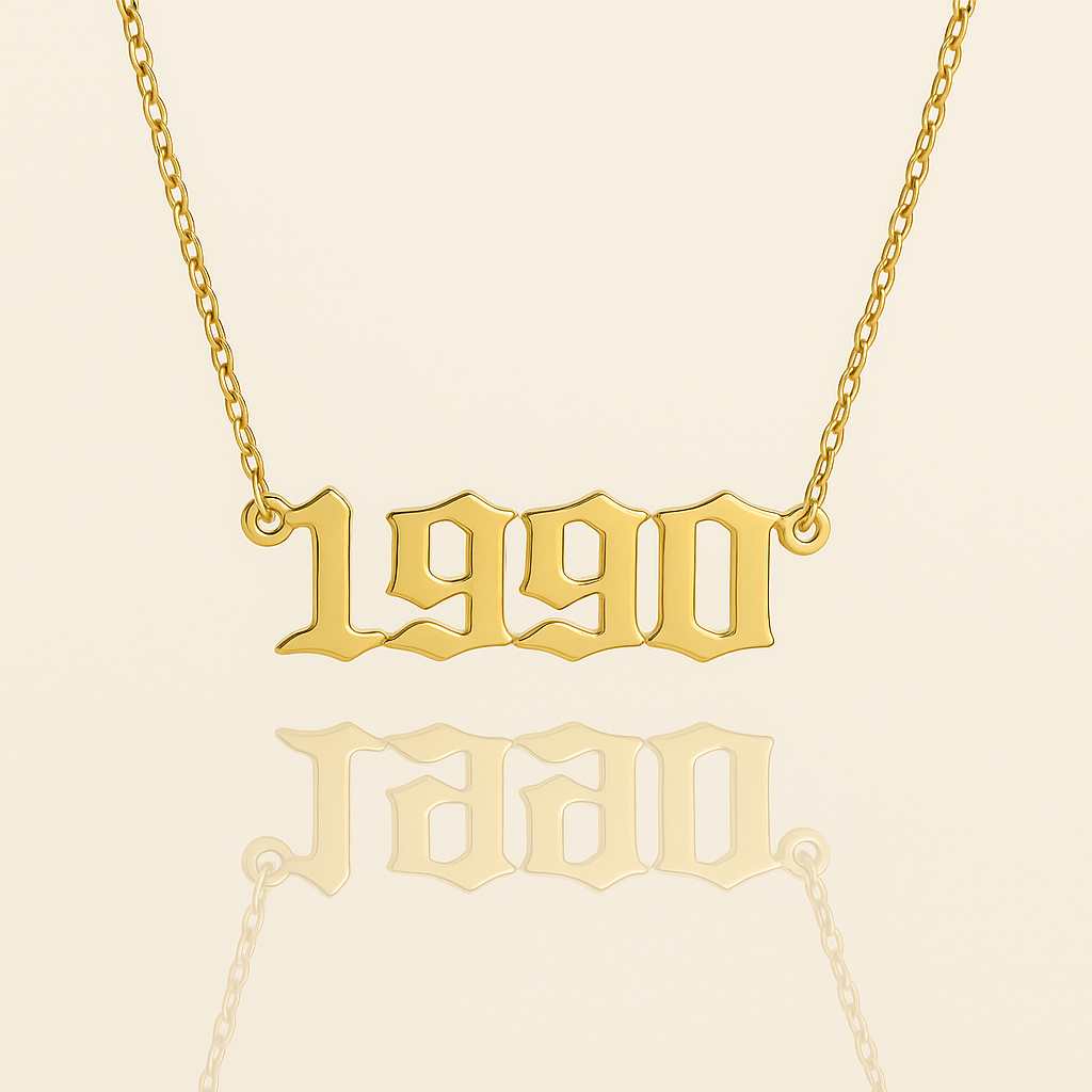Birth Year Necklace
