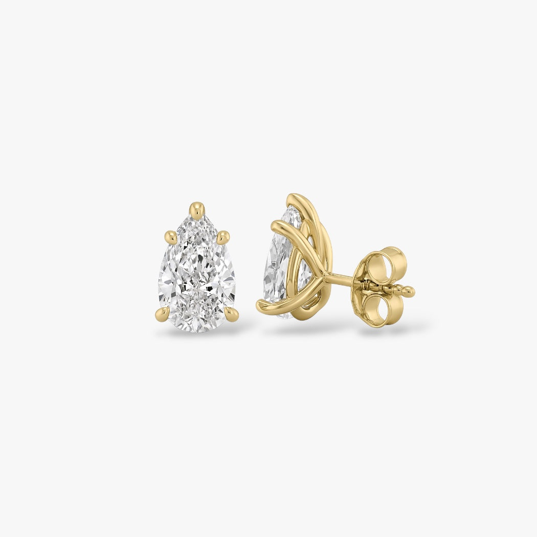Pear Cut Studs