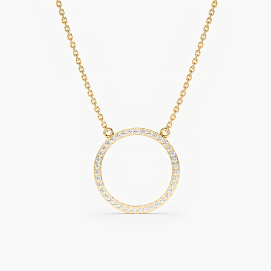 Minimalist Round Pendant