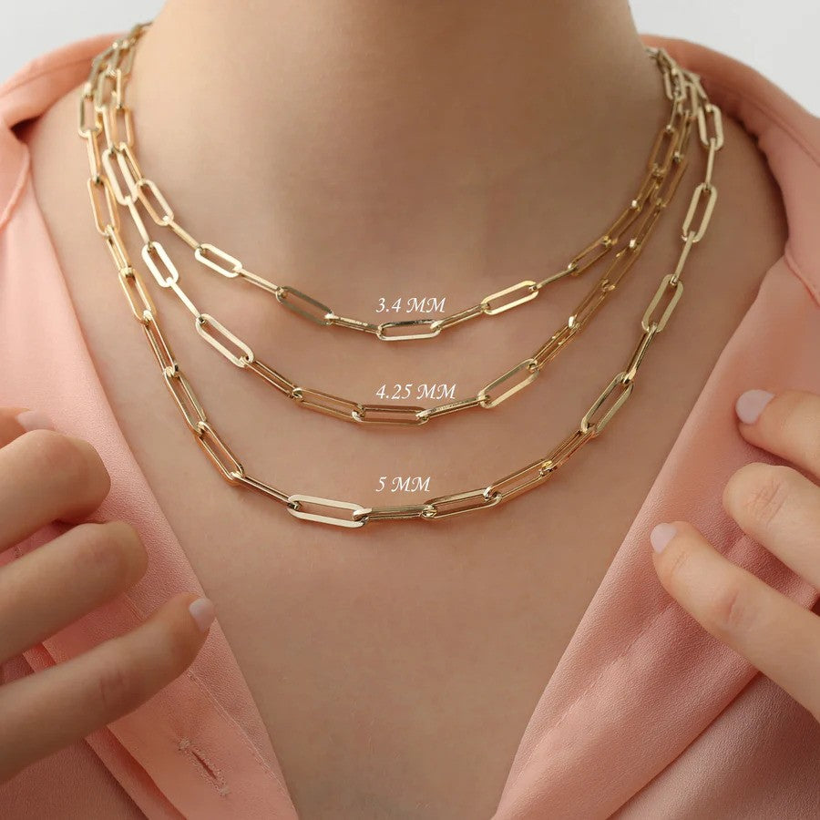 Oval Link Chain