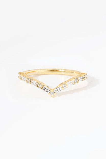 Baguette & Round Band