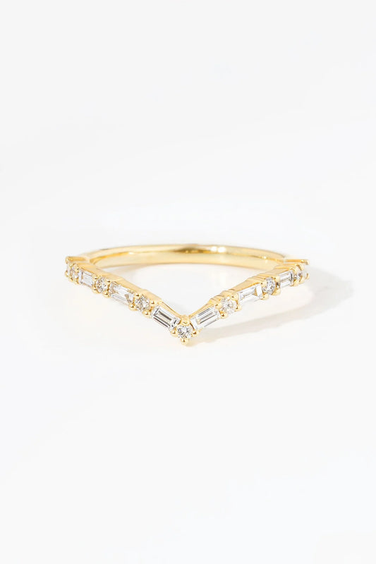 Baguette & Round Band