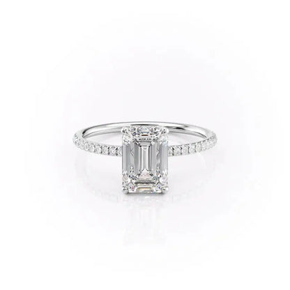 Emerald Solitaire Ring