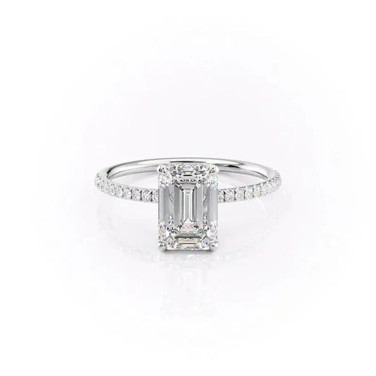 Emerald Solitaire Ring