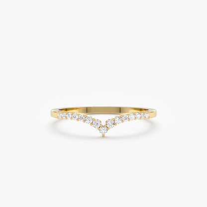 Curved Eternity Band