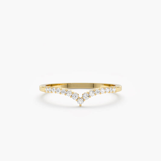 Curved Eternity Band