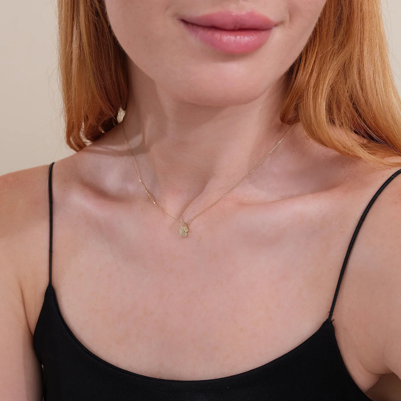 Minimalist Paw Pendant