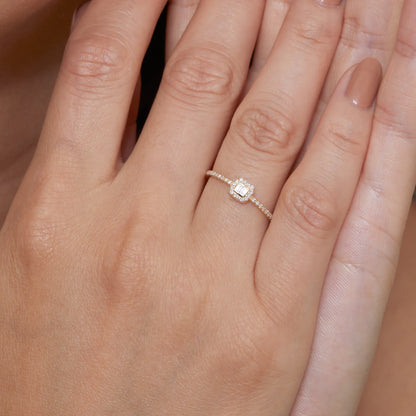 Halo ring