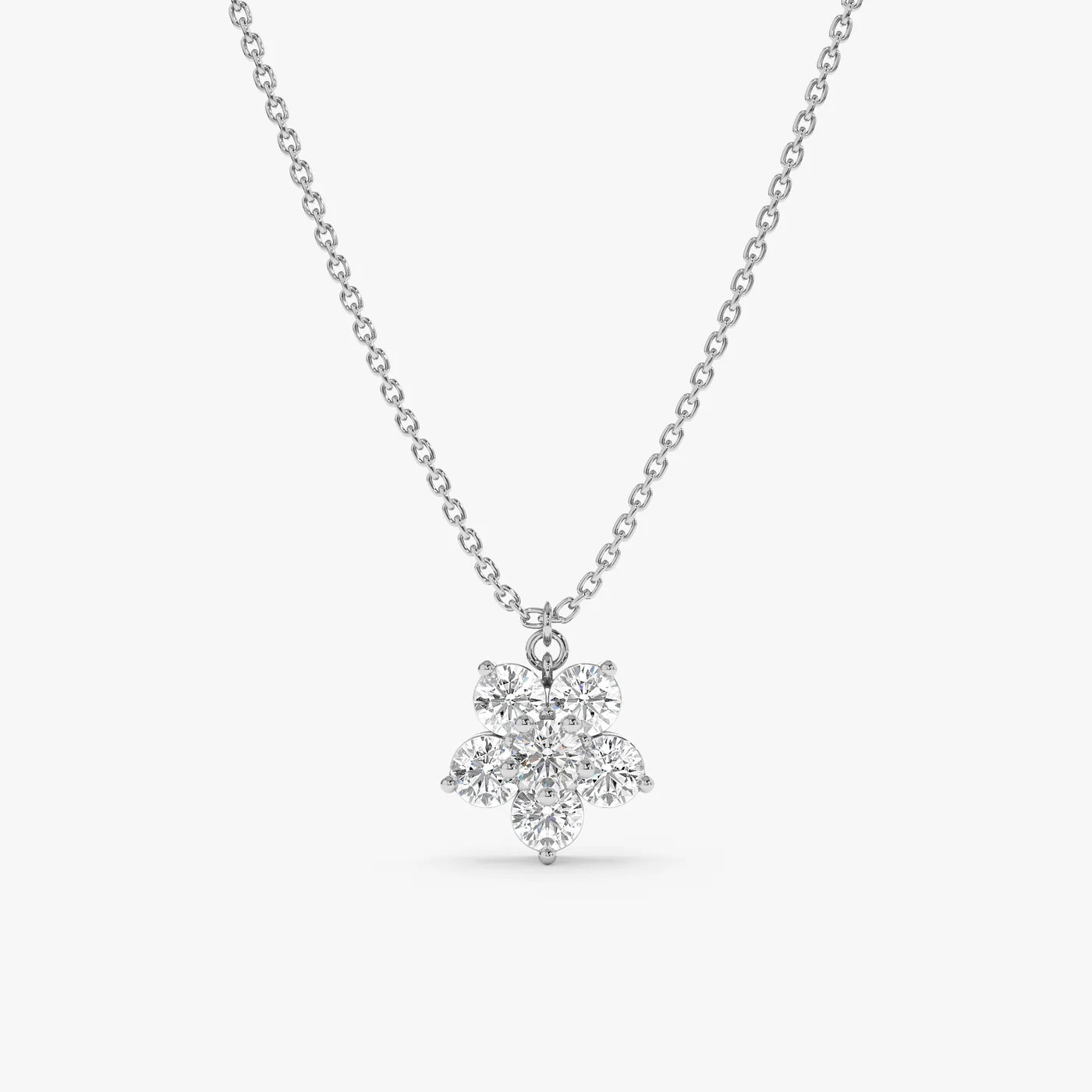 Round Flower Pendant