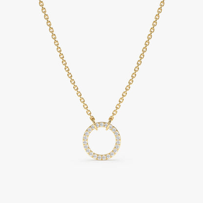 Minimal Round Pendant