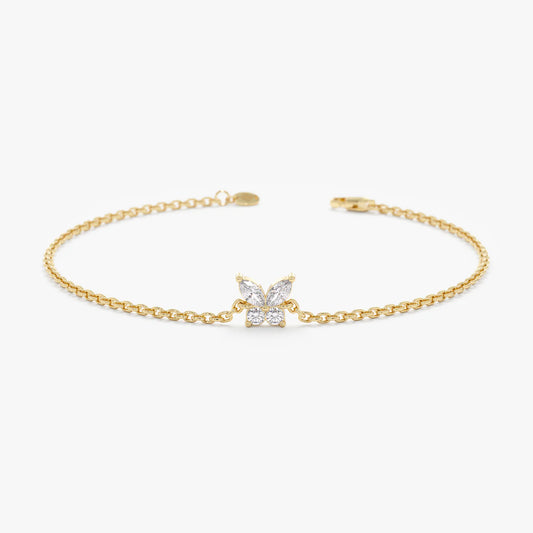 Minimal Monarch Bracelet