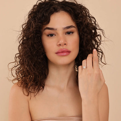 Oval Halo Ring