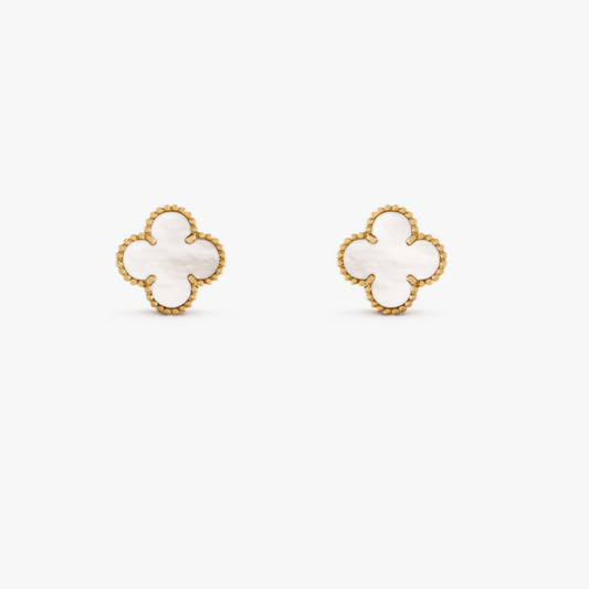 Van Earings (White)
