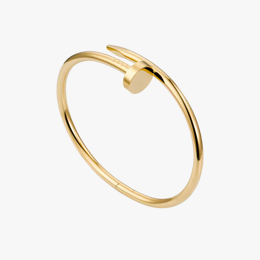 Classic Gold Nail Bracelet