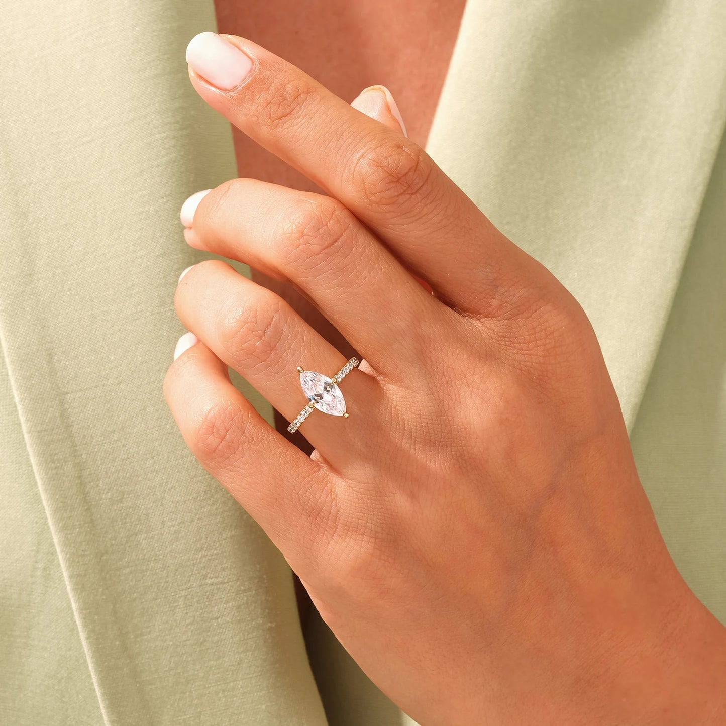 Marquise Cut Ring