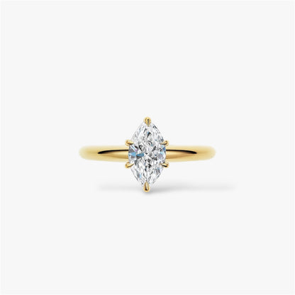 Marquise Cut Solitaire