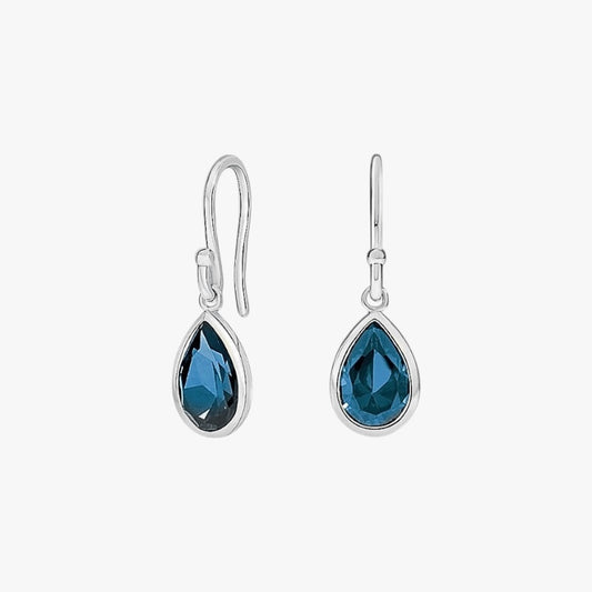 Blue Topaz Earings