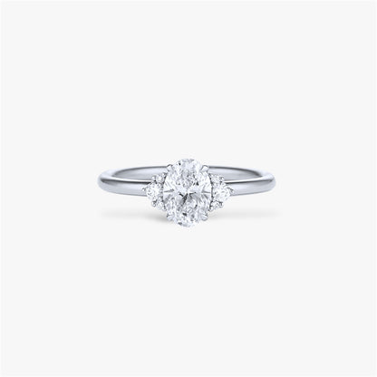 Mischa Oval Diamond Cut