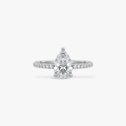 Pear Cut Engagement Ring