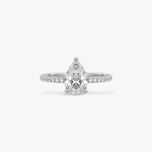 Pear Cut Engagement Ring