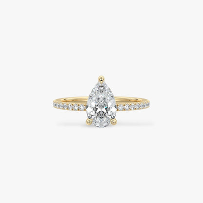Pear Cut Engagement Ring
