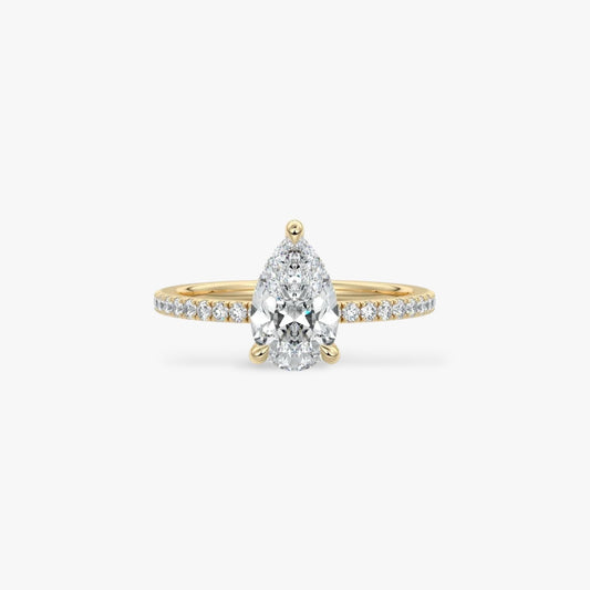 Pear Cut Engagement Ring