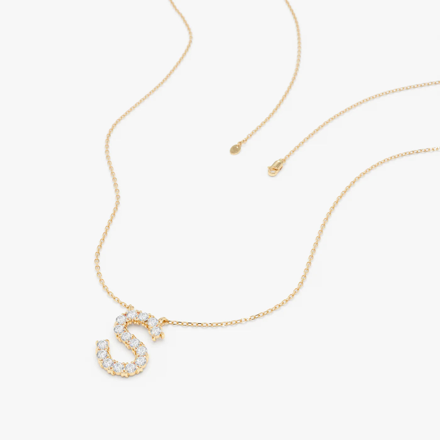 Iced Initial Necklace