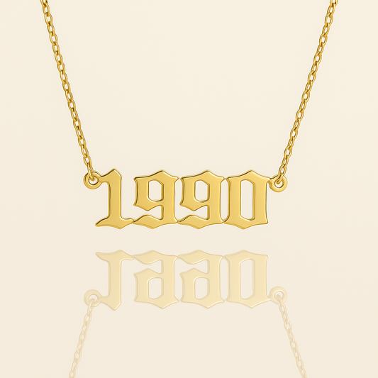 Birth Year Necklace