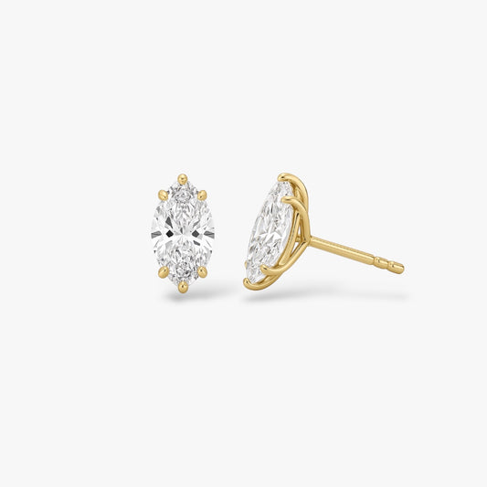 Marquise Cut Studs