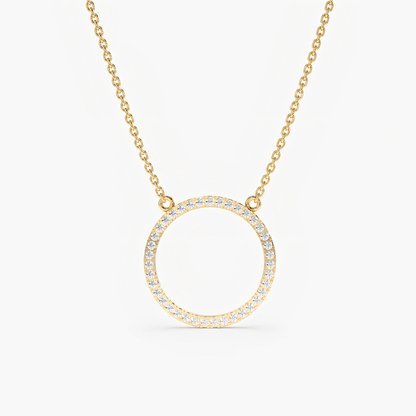 Minimalist Round Pendant